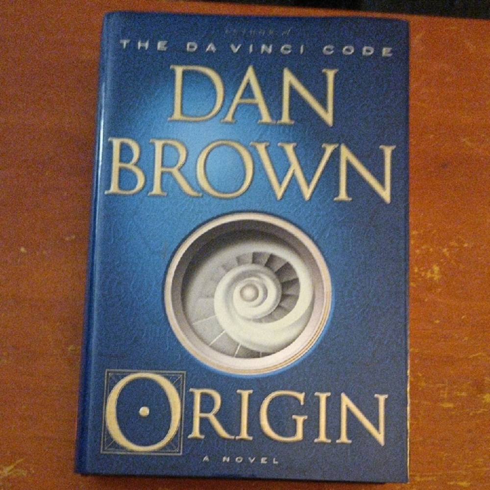 'Origin' Blue Hardcover Book